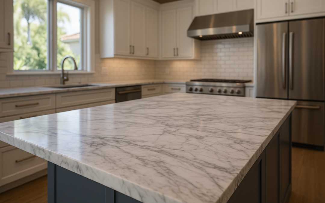 Are Marble Countertops Right for Tampa, FL Families? Maintenance, Durability, and Daily Use Explained