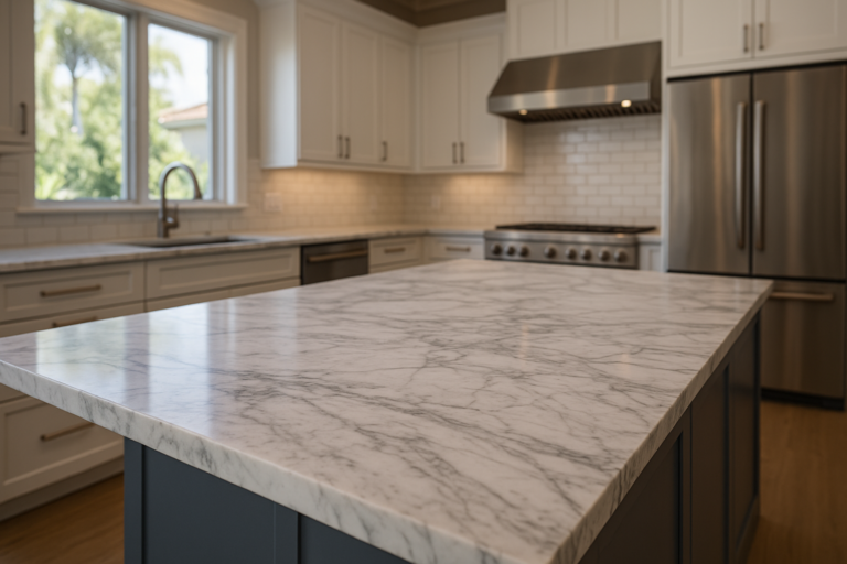 Are Marble Countertops Right for Tampa, FL Families? Maintenance, Durability, and Daily Use Explained