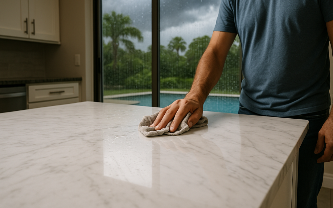 How Florida Heat, Humidity, and Hurricanes Affect Marble and Natural Stone Countertops