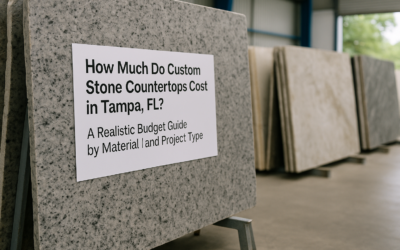 How Much Do Custom Stone Countertops Cost in Tampa, FL? A Realistic Budget Guide by Material and Project Type