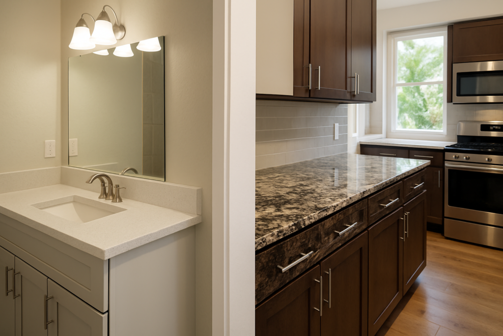 Key Factors to Consider Before Choosing a Stone - Kitchen vs Bathroom Countertops in Tampa, FL: How to Choose the Best Sto...