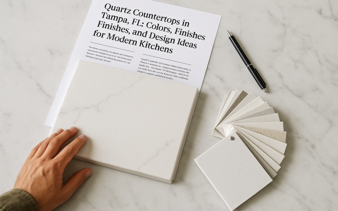 Quartz Countertops in Tampa, FL: Colors, Finishes, and Design Ideas for Modern Kitchens
