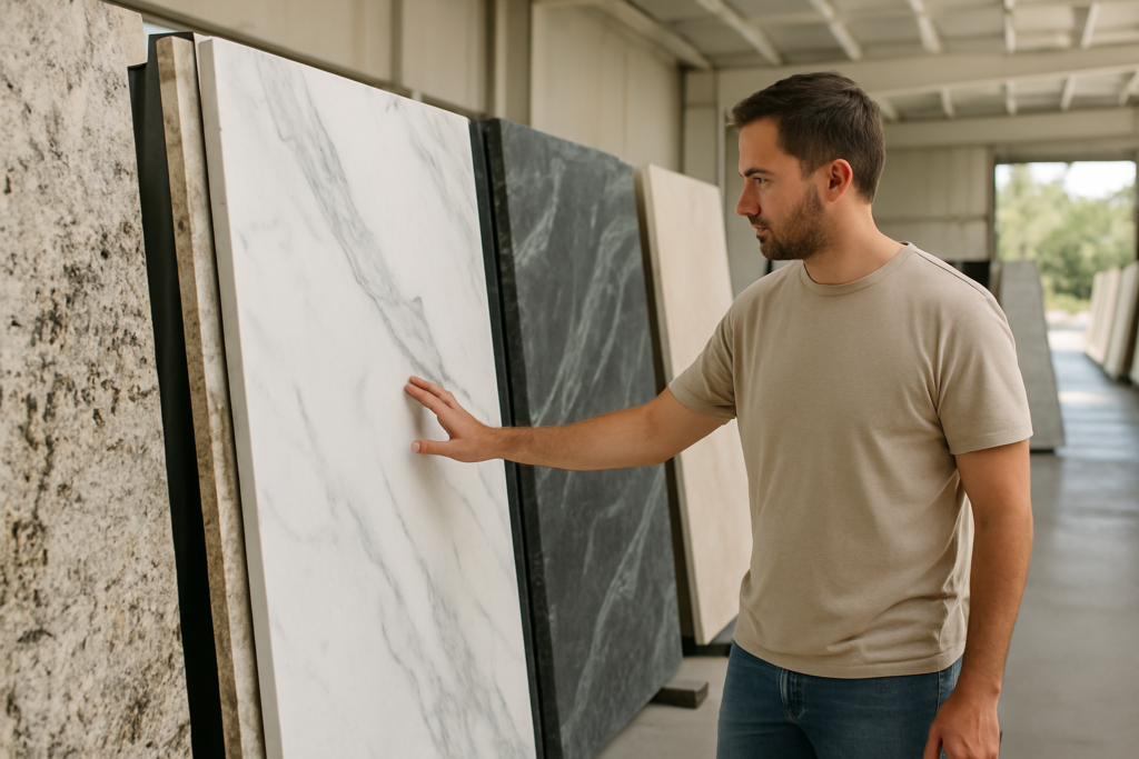 Understand the Main Countertop Material Options - What Tampa, FL Homeowners Should Know Before Visiting a Stone Slab Showroom