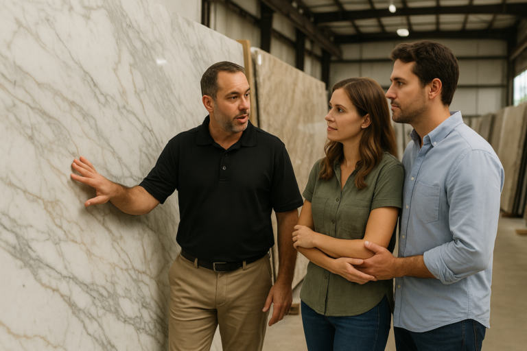 What Tampa, FL Homeowners Should Know Before Visiting a Stone Slab Showroom
