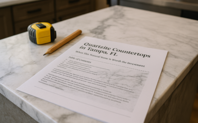 Quartzite Countertops in Tampa, FL: When This Natural Stone Is Worth the Investment