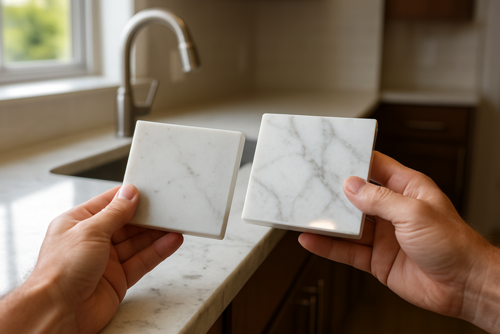 Honed Quartz vs Polished Quartz - Honed vs Polished Countertops in Tampa, FL: Which Finish Makes More Sense for Your Home?